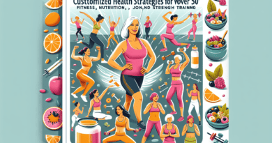 Customized Health Strategies for Women Over 50: Fitness, Nutrition, and Strength Training