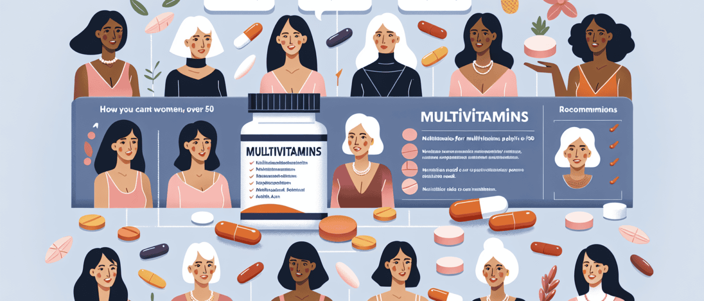 The Key Role of Multivitamins for Women Over 50: Comprehensive Guide and Recommendations