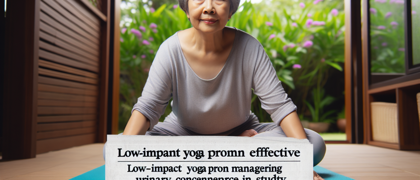 Low-Impact Yoga Proven Effective in Managing Urinary Incontinence in Older Women: Study